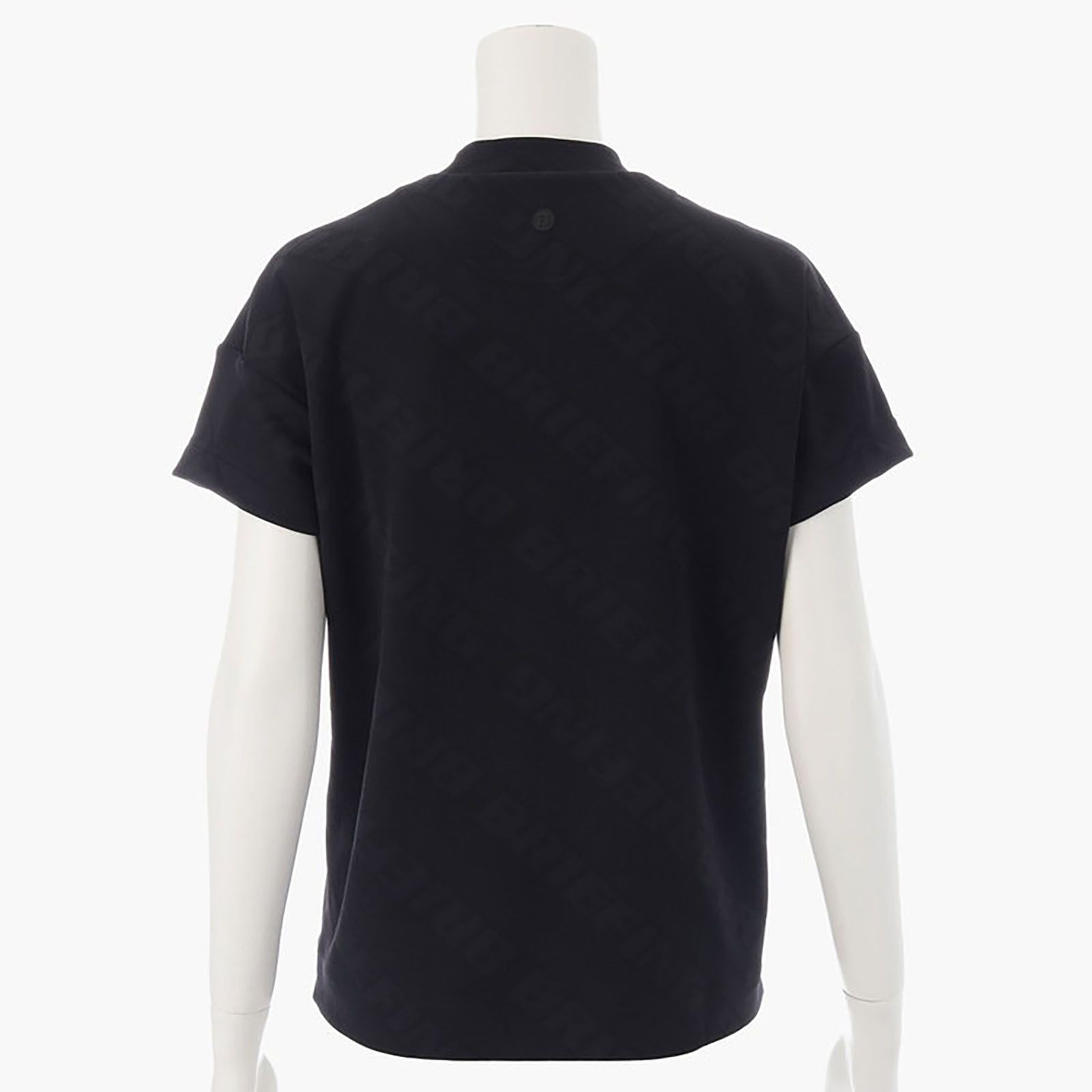 SH WOMENS BIAS LOGO HIGH NECK | ハイネック | モックネック | ブラック | レディース | ゴルフウェア