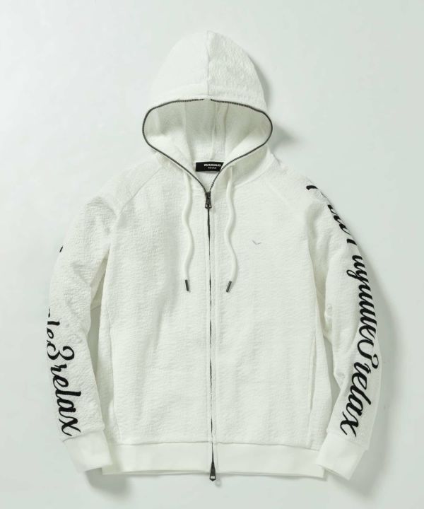 CREPEKNIT HOODIE | パーカー | ホワイト | メンズ