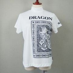ペイズリーバンダナプリントジャージハイネック | 半袖 モックネック Tシャツ | レディース ゴルフ | BLACK ブラック (019)