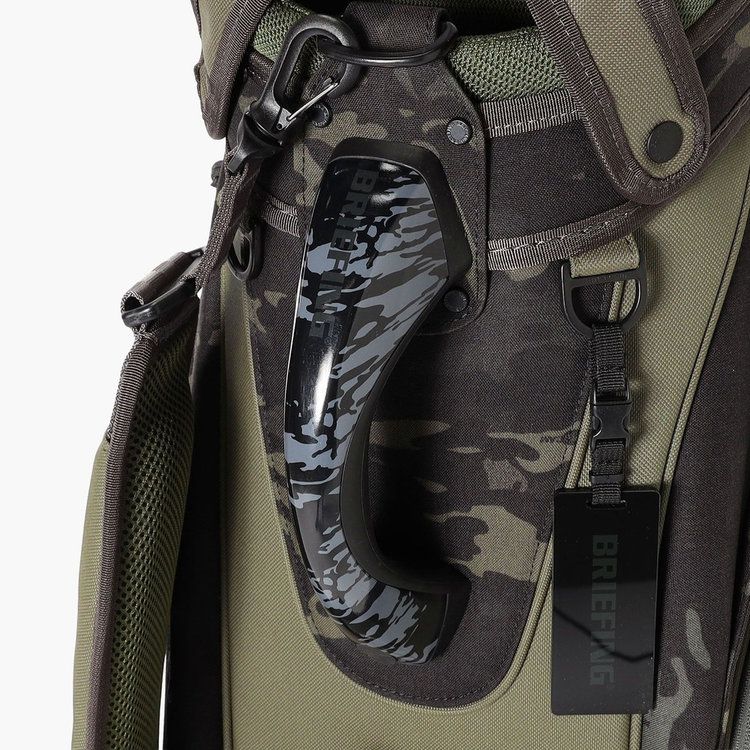 CR-5 #04 CAMO COMBI | キャディバッグ | マルチカモブラック×レンジャーグリーン | ユニセックス | ゴルフ