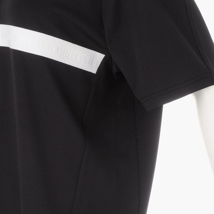 WOMENS SLEEVE LOGO POLO RELAXED FIT | ポロシャツ | ブラック | レディース | ゴルフウェア