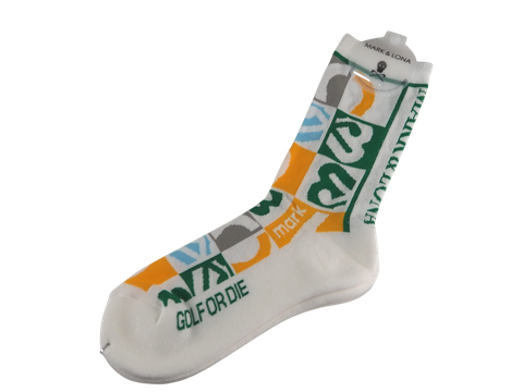 Quadra Jacquard Crew Socks | MEN | ソックス | マルチ | メンズ | ゴルフ | 写真