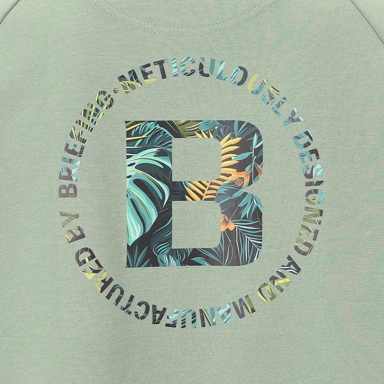 CR MEN’S BOTANICAL LOGO HIGHNECK （リラックスフィット） | ハイネックシャツ | セージグリーン | メンズ | ゴルフウェア