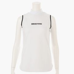 WOMENS TOUR NO SLEEVE HIGH NECK | ツアー ノースリーブ ハイネック | モックネック Tシャツ | ホワイト | レディース | ゴルフウェア