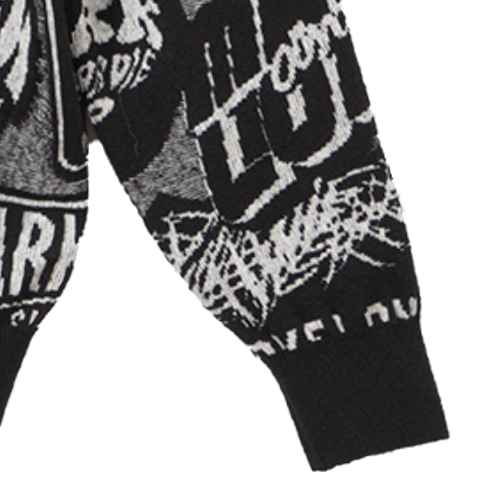 Axl Vee Neck Knit | セーター | ブラック | メンズ | ゴルフウェア