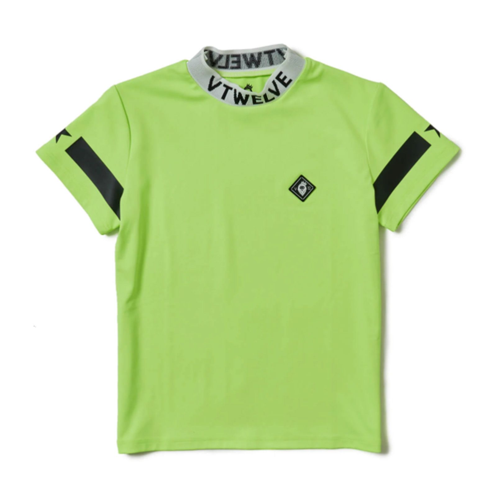 JACQUARD LOGO MOCK | ジャガード ロゴ モック | 半袖 Tシャツ | グリーン | レディース | ゴルフウェア