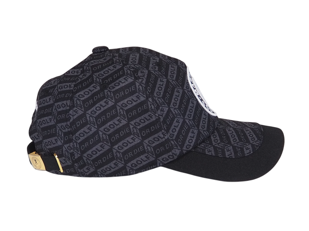 Dépêche Embroidery Cap | キャップ | ブラック | ユニセックス | ゴルフ