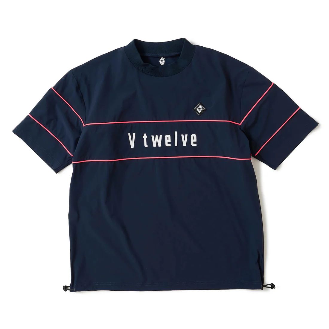 NEON L MOCK | モックネックTシャツ | ネイビー | メンズ | ゴルフウェア