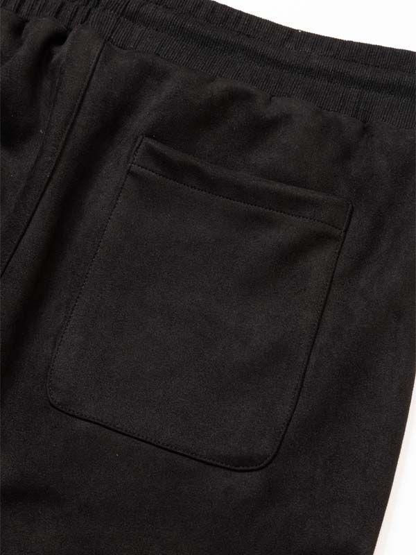ESTER SUEDE PANTS | ロングパンツ | ブラック | メンズ
