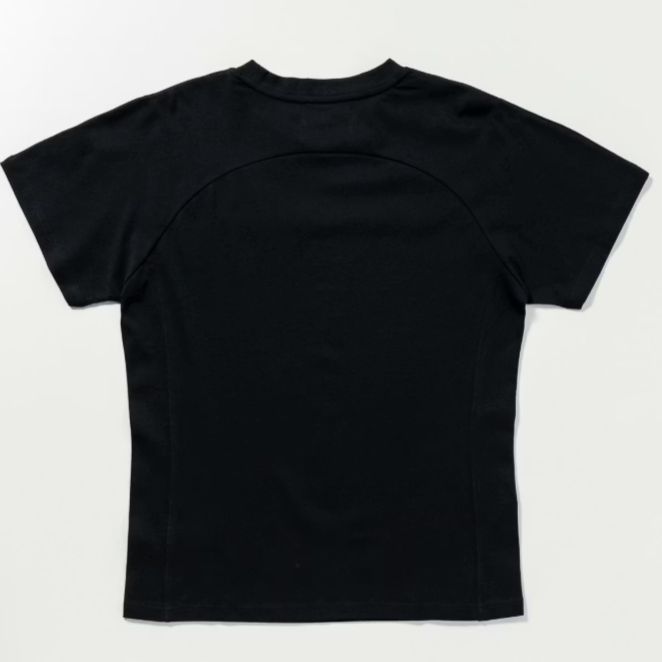 2重ロゴ半袖Tシャツ | Tシャツ | ブラック | メンズ