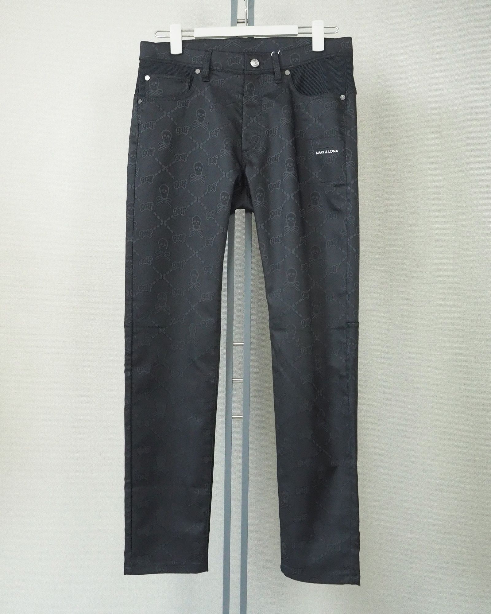Ruler High Stretch Pants | ルーラー ハイストレッチ パンツ | ロング ストレート | メンズ ゴルフウェア | BLACK ブラック
