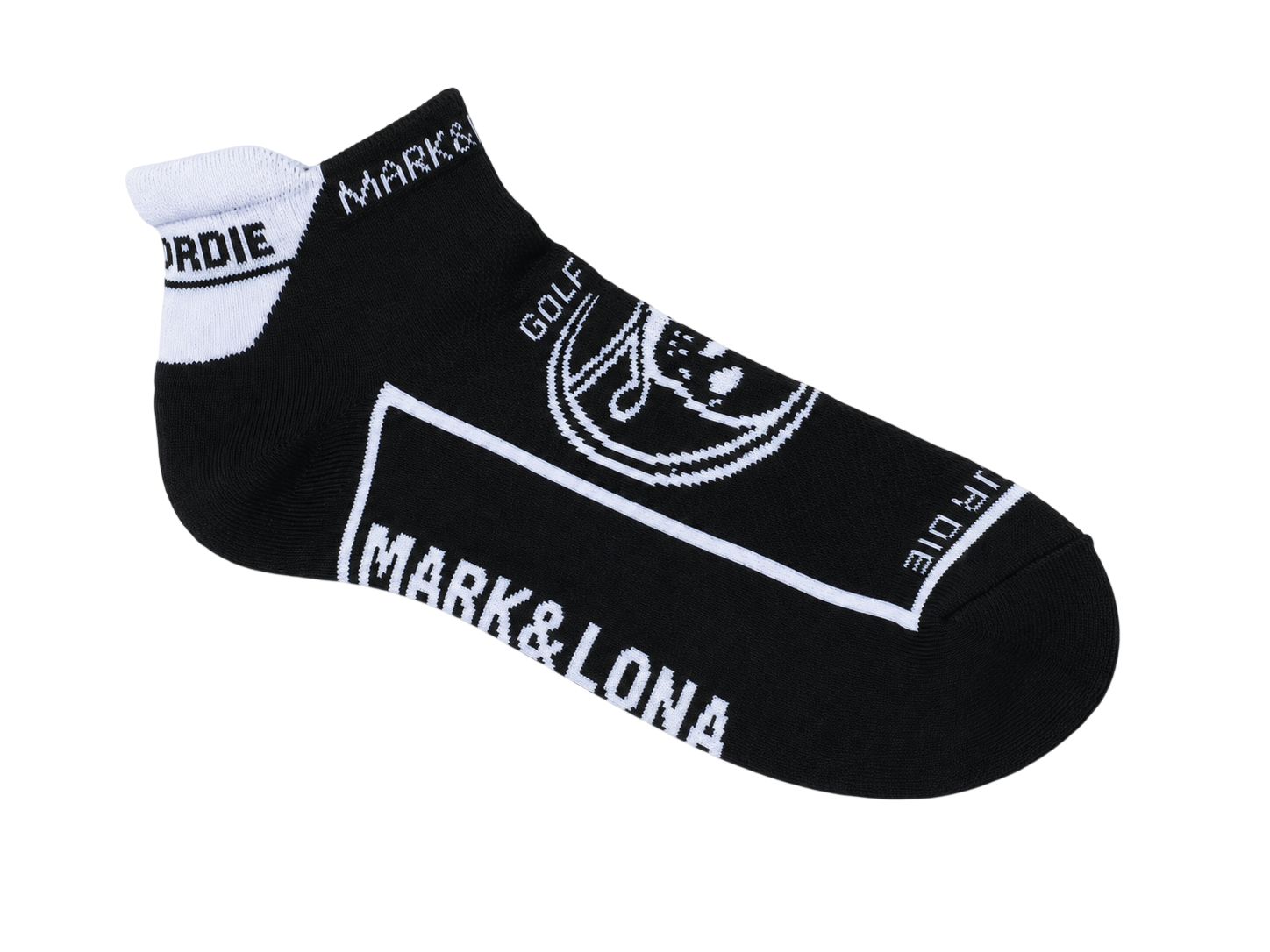 Round Skull Athletic Low Socks | ソックス | ブラック | メンズ | ゴルフ