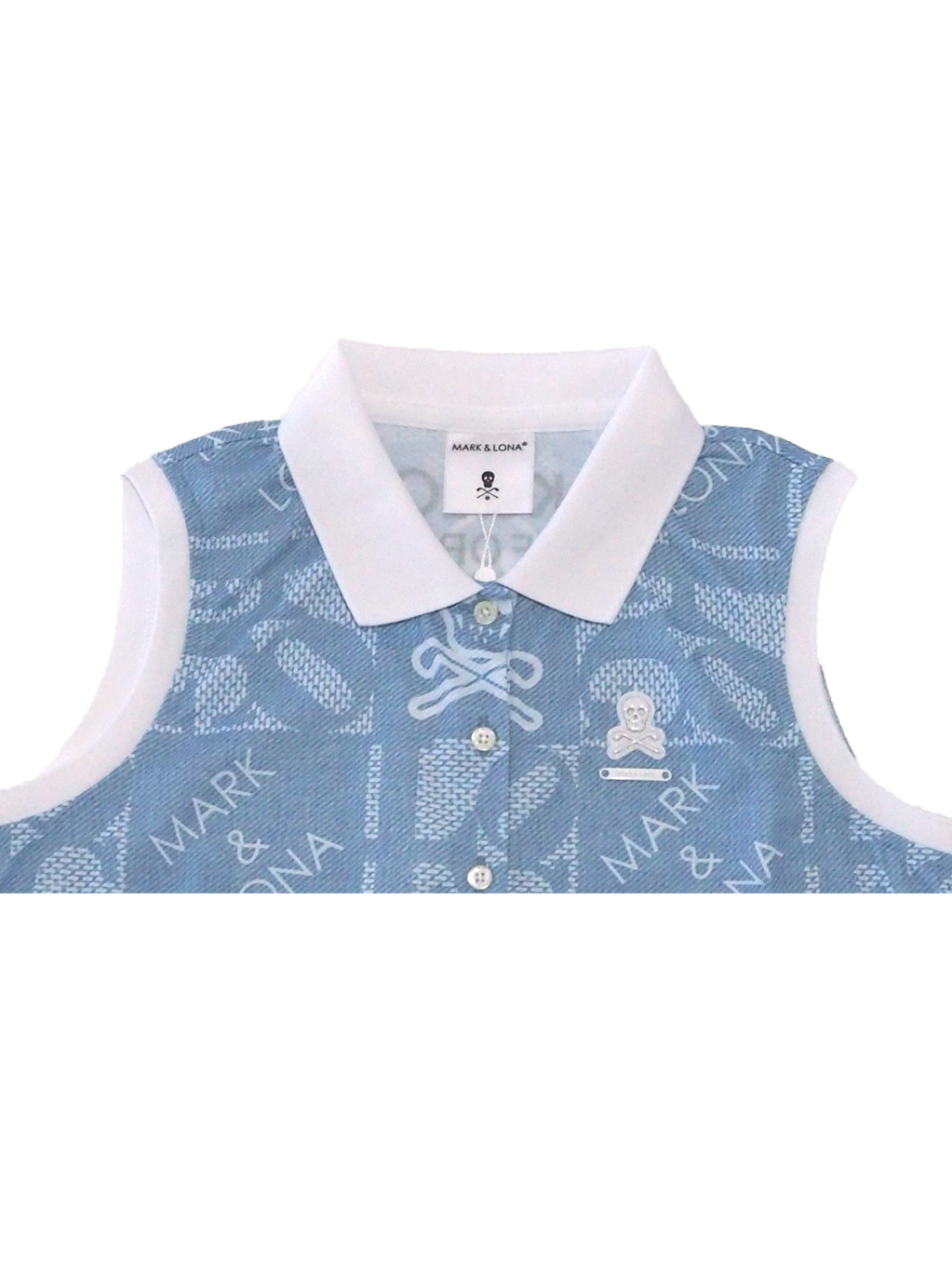 FLOG Collar Polo | ポロシャツ | ブルー | レディース | ゴルフウェア