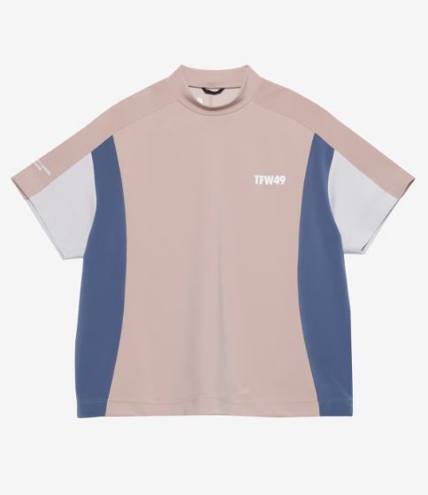 RELAX HALF MOCKNECK TEE | モックネック | ピンクベージュ | レディース | ゴルフウェア