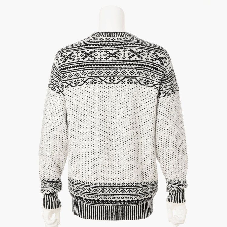 HOL MEN’S FAIR ISLE CREWNECK KNIT | ニット | ホワイト | メンズ | ゴルフウェア