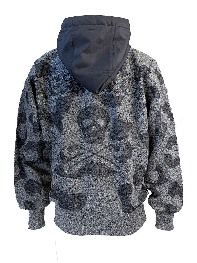 Pantera Prism Knit Zip Hoodie | パーカー | ブラック | メンズ | ゴルフウェア | 写真