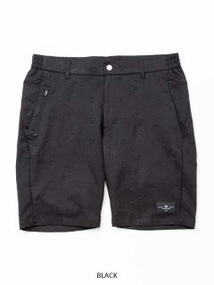 BACK EMBOSS STRETCH SHORTS | ショートパンツ | ブラック | メンズ | ゴルフウェア