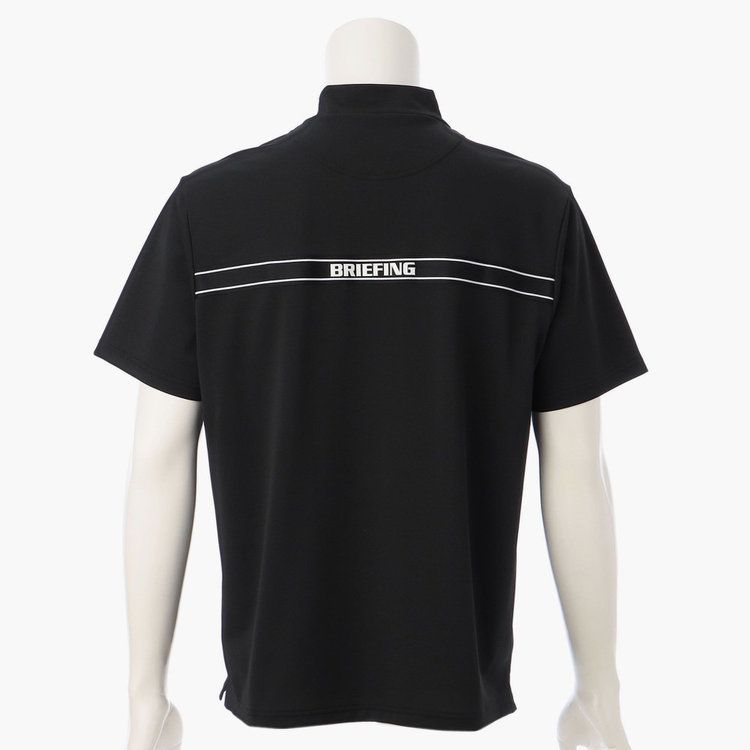 MEN'S MINI LOGO HIGHNECK（リラックスフィット） | ハイネックシャツ | ブラック | メンズ | ゴルフ