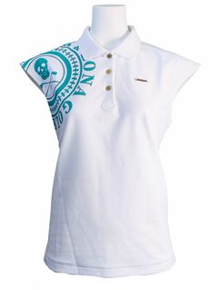 Reborn French Sleeve Polo | ポロシャツ | ホワイト | レディース | ゴルフウェア