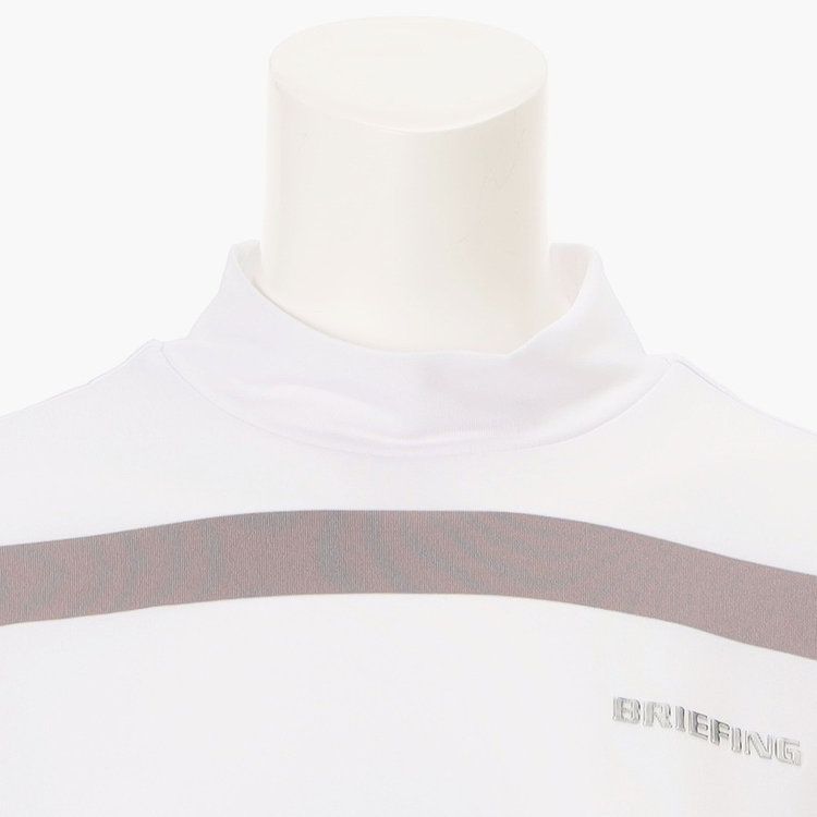 WOMEN’S PANEL STRIPE HIGHNECK RF | ハイネックシャツ | ホワイト | レディース | ゴルフウェア