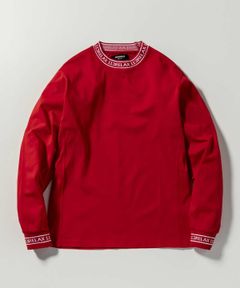 ネックロゴロングTシャツ | Tシャツ | レッド | メンズ