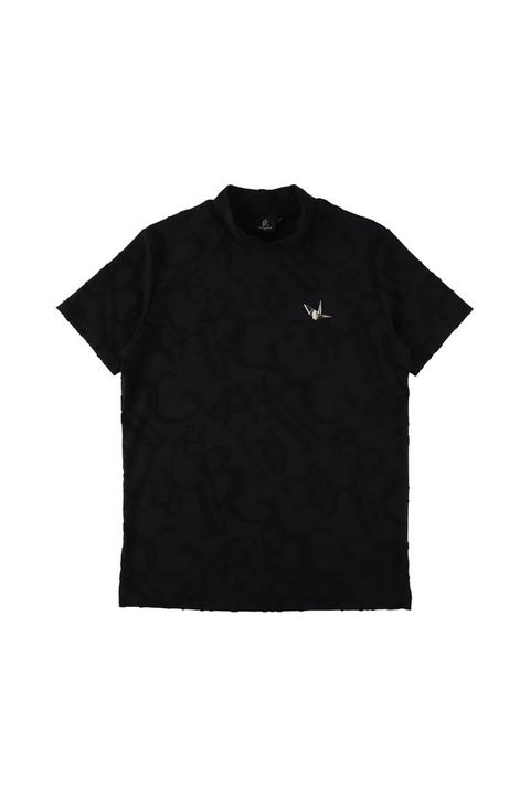 【2026年SS予約商品】113G PILE MOCK［BLACK］| モックネックシャツ | ブラック | メンズ | ゴルフウェア