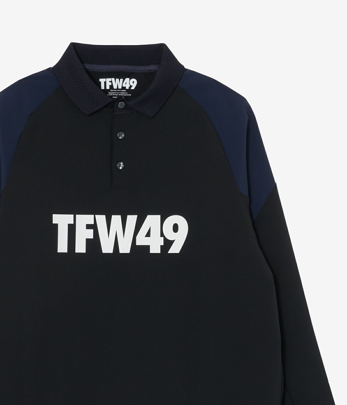 LONG SLEEVE POLO | ポロシャツ | ブラック | ネイビー | メンズ | ゴルフウェア