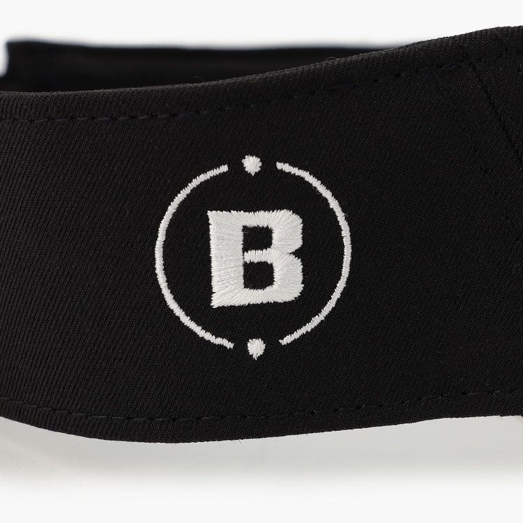 ROUND LOGO VISOR | サンバイザー | ブラック | ユニセックス | ゴルフ