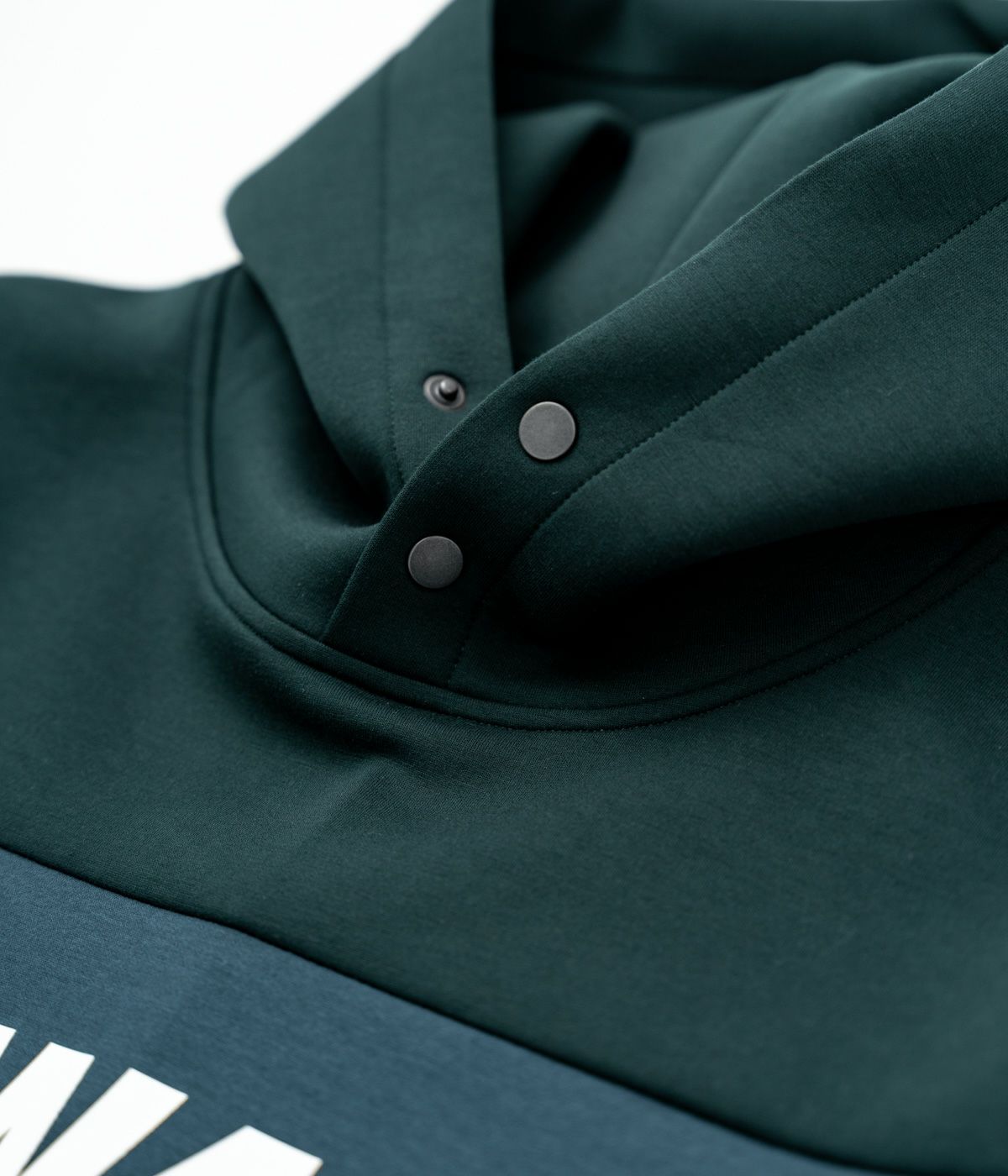 TFW49 - CARDBOARD MATERIAL HALF ZIP HOODIE / カードボード