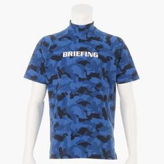 MENS CAMOUFLAGE MOCK NECK RELAXED FIT | モックネックTシャツ | ネイビー | メンズ | ゴルフウェア