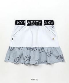 STRETCH GRAPHIC COMBI SKIRT | スカート | ホワイト | レディース | ゴルフウェア