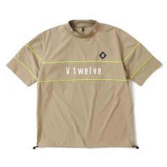NEON L MOCK | モックネックTシャツ | ベージュ | メンズ | ゴルフウェア