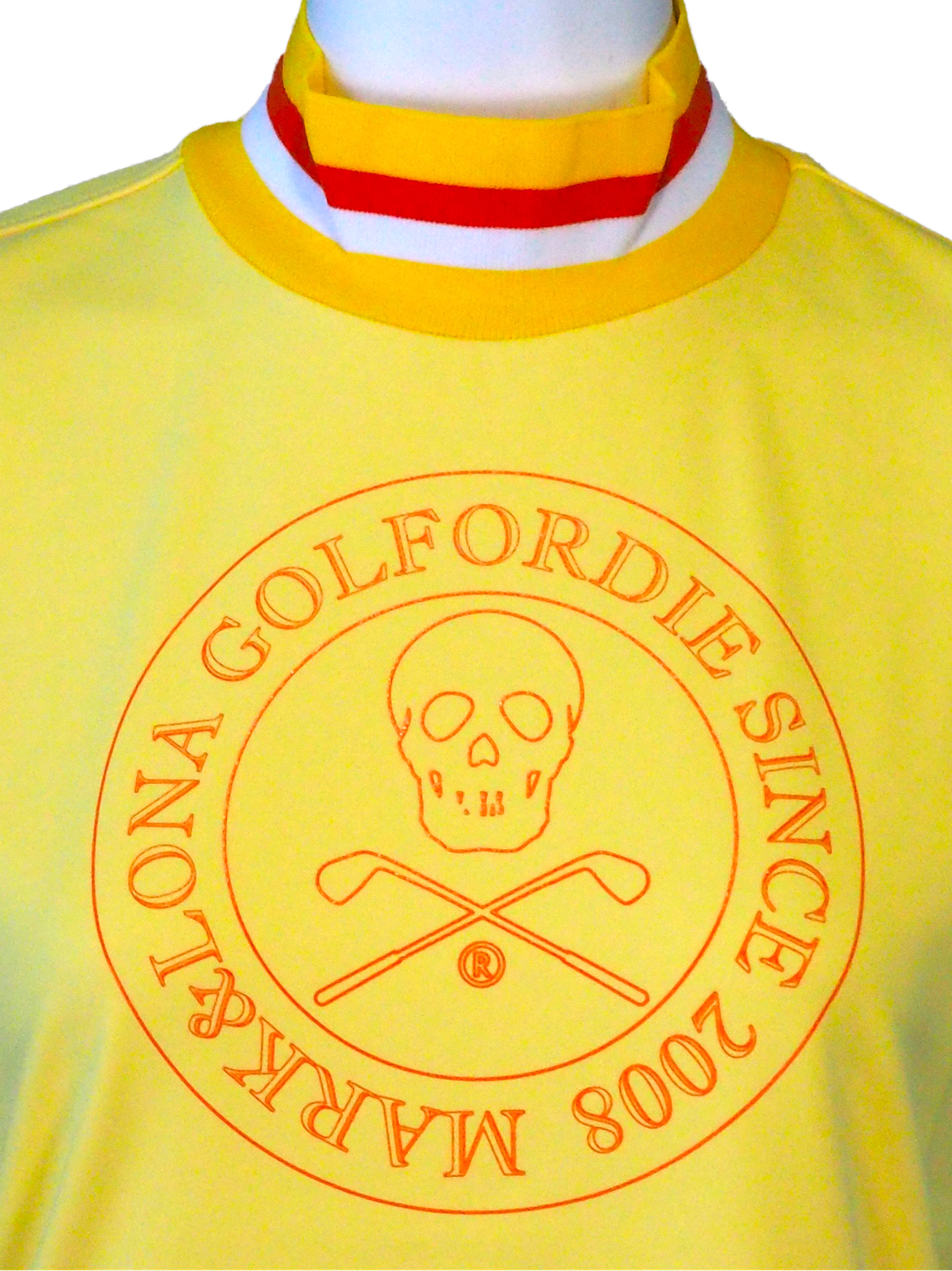 Polla Mock Tee | モックネックシャツ | イエロー | レディース | ゴルフウェア