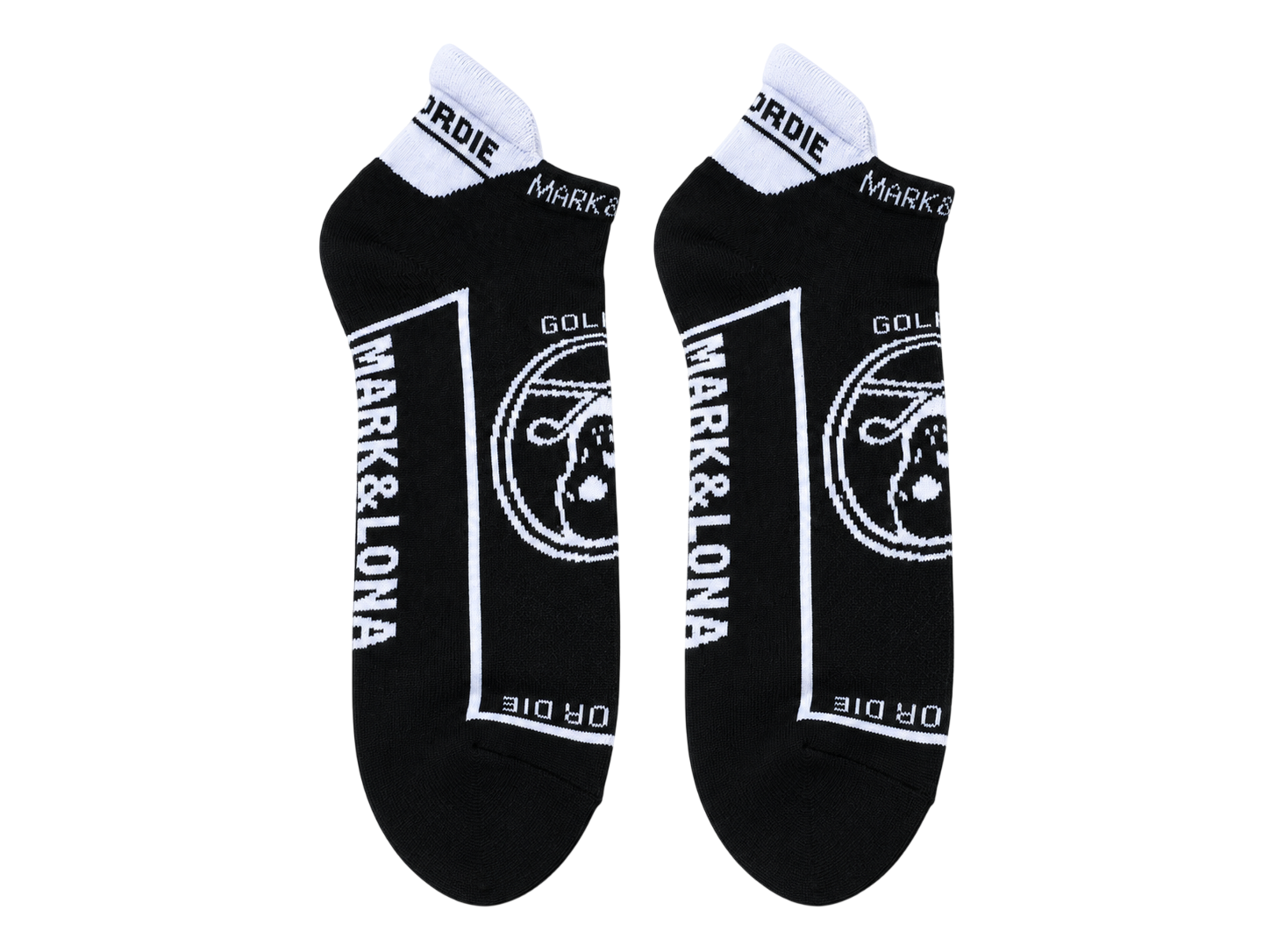 Round Skull Athletic Low Socks | ソックス | ブラック | メンズ | ゴルフ