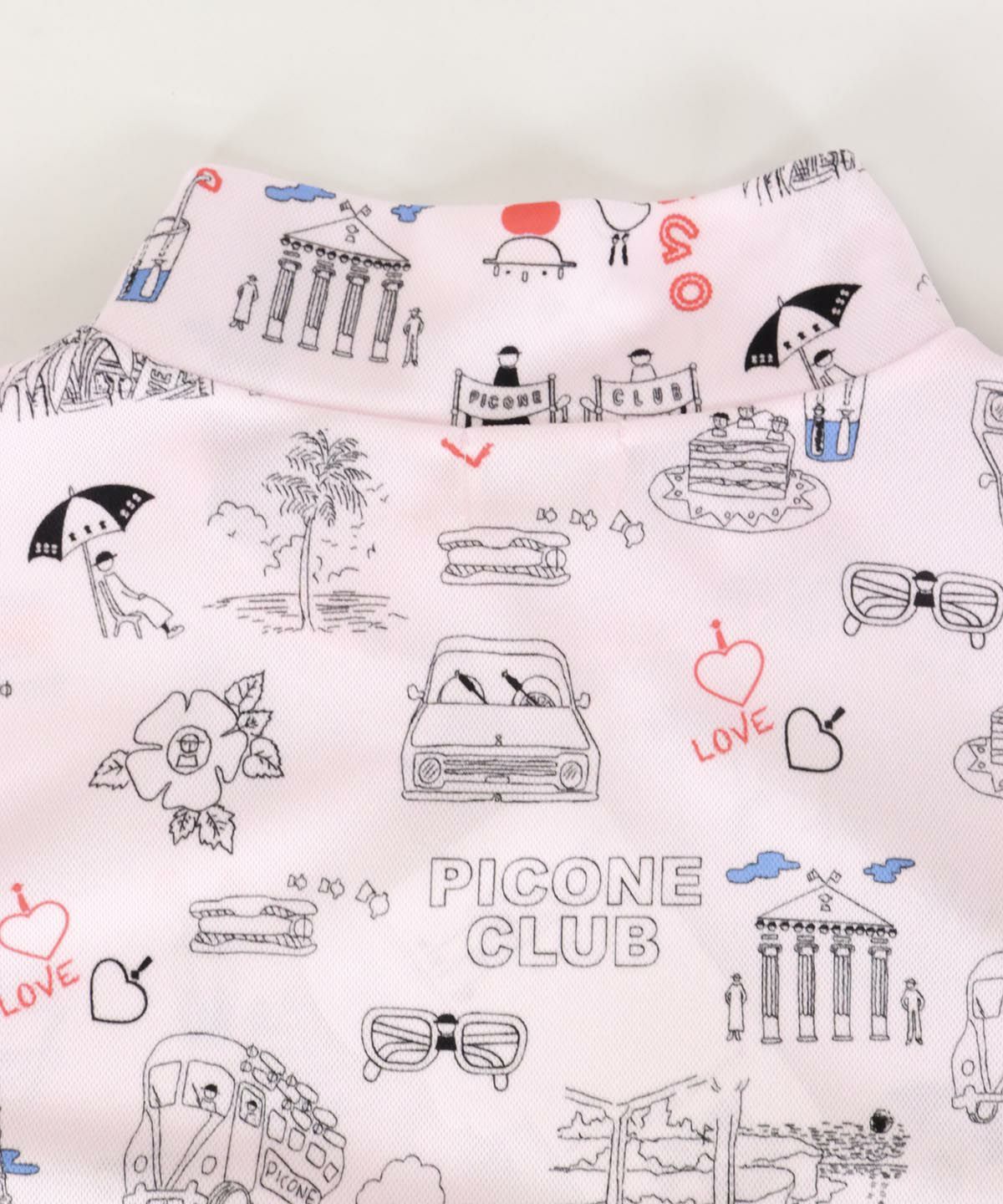 UV速乾ハイネックプルオーバー | Tシャツ | ホワイト | レディース | ゴルフウェア