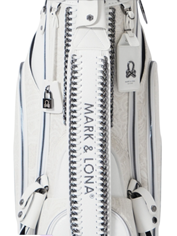 Mirage Paisley Caddy Bag | キャディバッグ | ホワイト | ユニセックス | ゴルフ