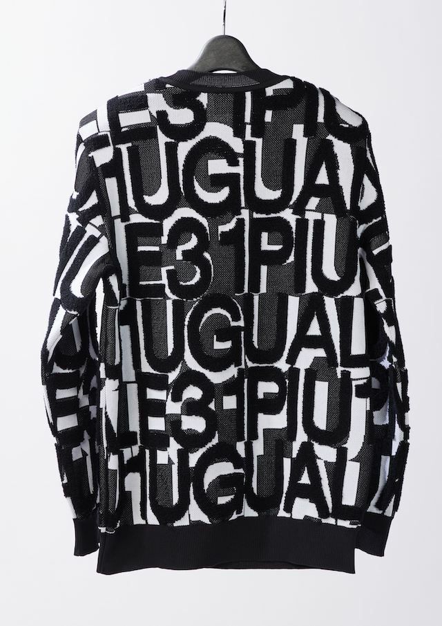 BIG FULL LOGO V-NECK | Vネックシャツ | ブラック | メンズ | ゴルフウェア