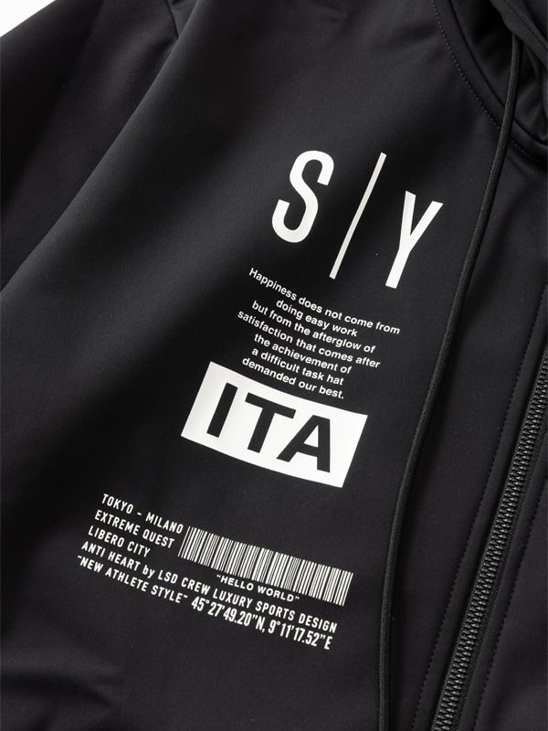 3 LAYER FLEECE LINING ZIP HOODIE | パーカー | ブラック | メンズ | ゴルフウェア