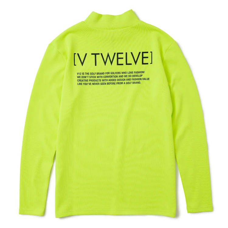 CENTER LOGO MOCK | Tシャツ | イエロー | メンズ | ゴルフウェア