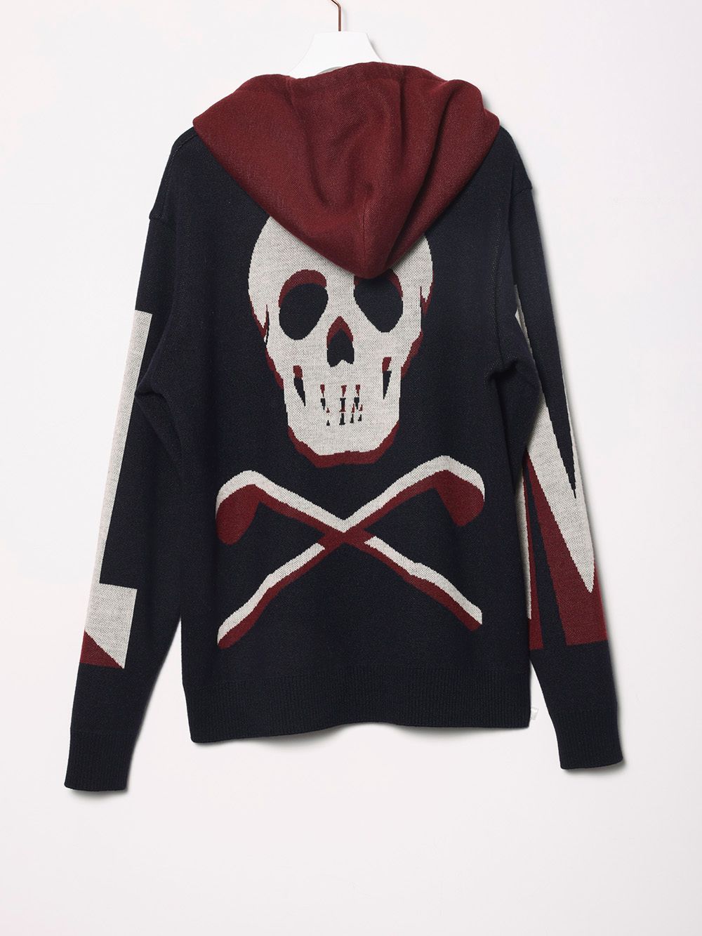 AND Knit Hoodie | ニットセーター | プルオーバー | ネイビー | メンズ | ゴルフウェア