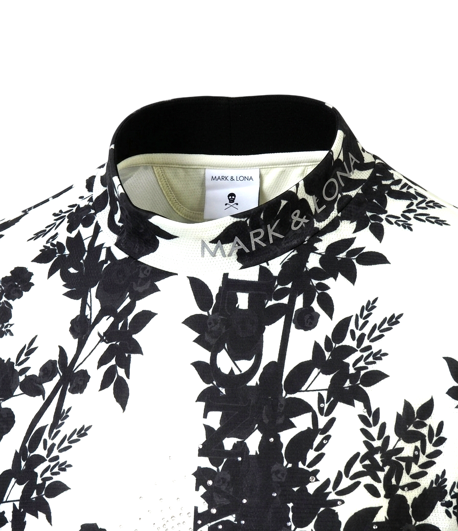 Croce Spectrum Mock Neck | Tシャツ | ホワイト | メンズ | ゴルフウェア