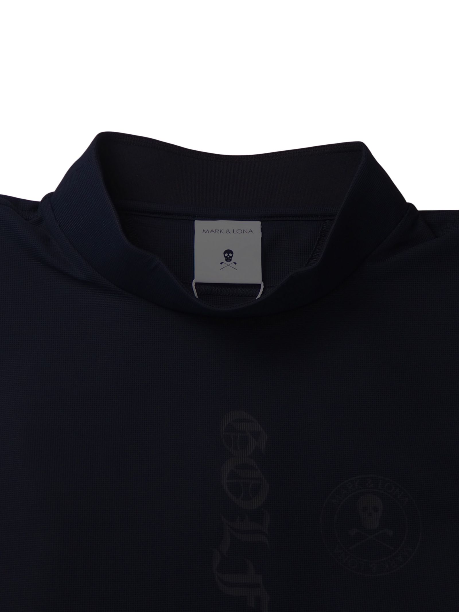 Croce Waffle Mock Neck Tee | Tシャツ | ネイビー | メンズ | ゴルフウェア