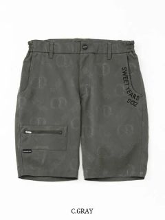 BACK EMBOSS SHORTS | ショートパンツ | C.グレー | メンズ | ゴルフウェア