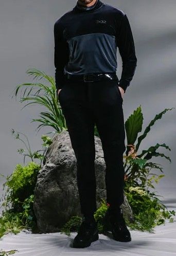 CARVICO VELOR HIGH NECK SHIRTS | ハイネックシャツ | Tシャツ | グレー | メンズ | ゴルフウェア
