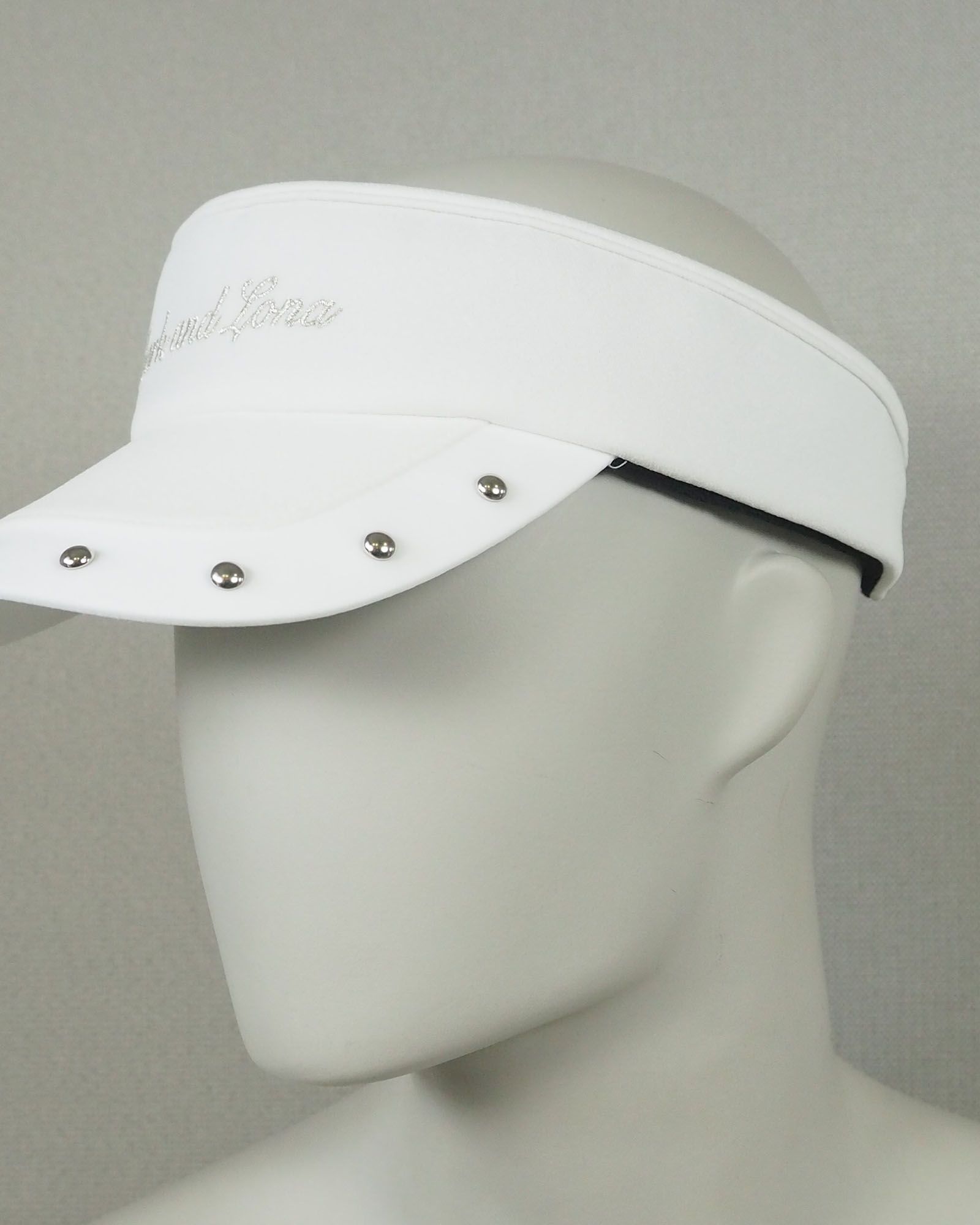 Royal Stud Sunvisor | バイザー | ホワイト | ユニセックス | ゴルフウェア