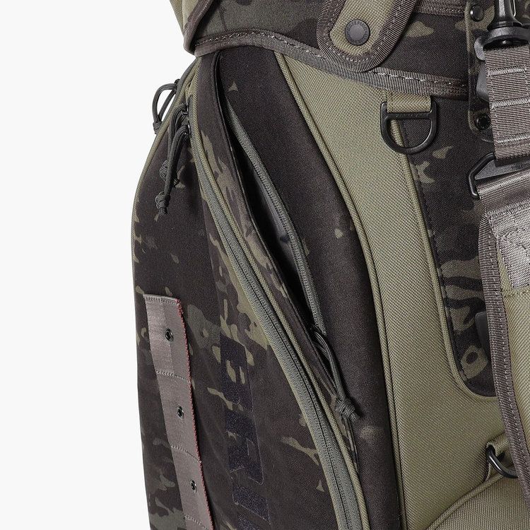 CR-5 #04 CAMO COMBI | キャディバッグ | マルチカモブラック×レンジャーグリーン | ユニセックス | ゴルフ