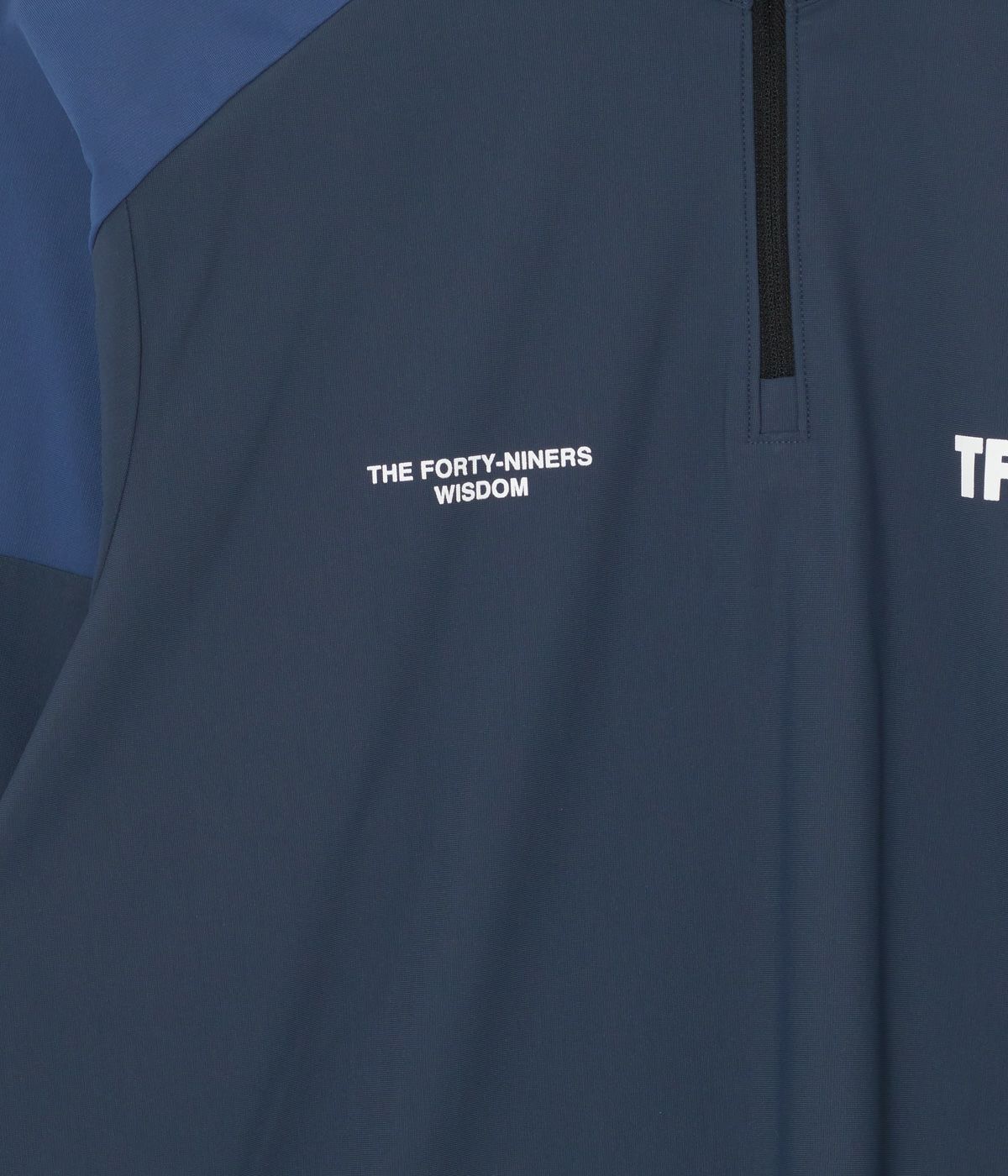 L/S HALF ZIP MOCKNECK T | モックネック | Tシャツ | チャコールグレー | ブルーグレー | メンズ | ゴルフウェア