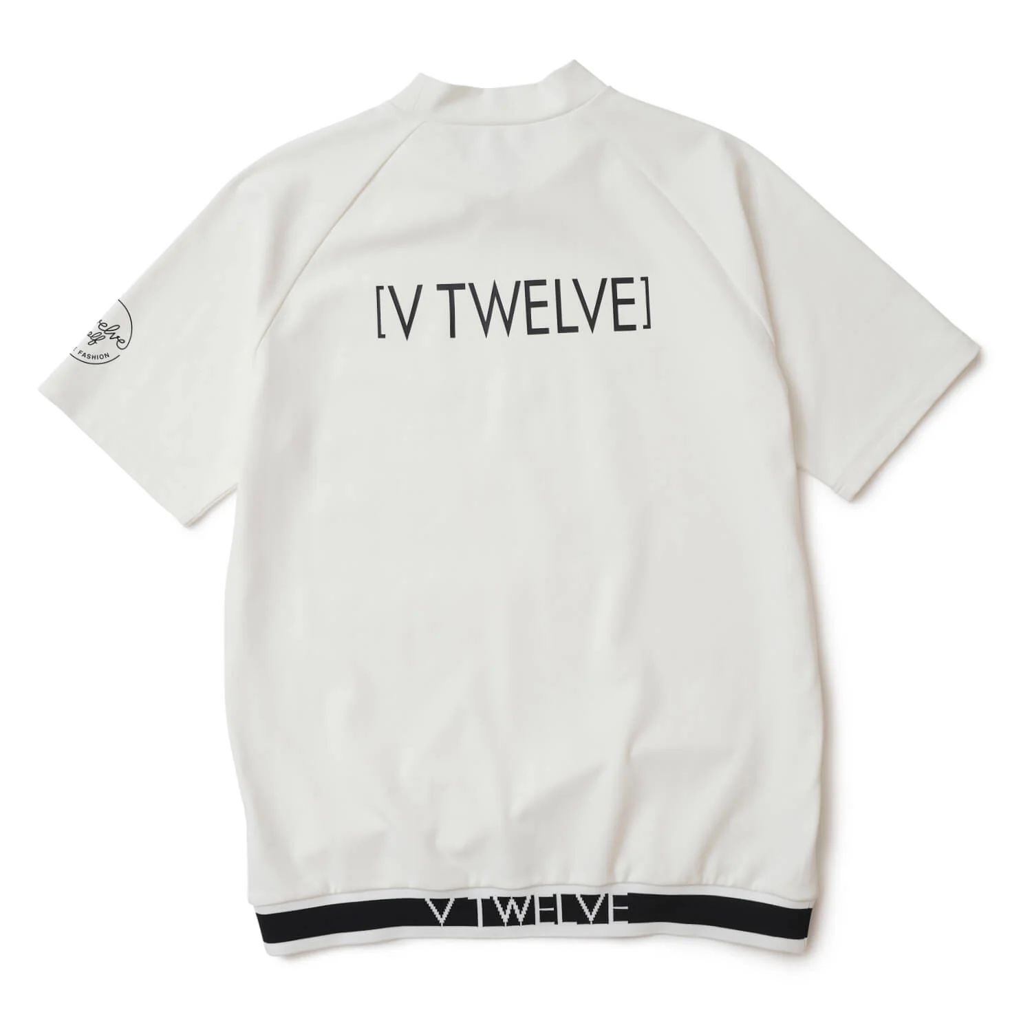 CINEMA RIB MOCK | Tシャツ | ホワイト | メンズ | ゴルフウェア