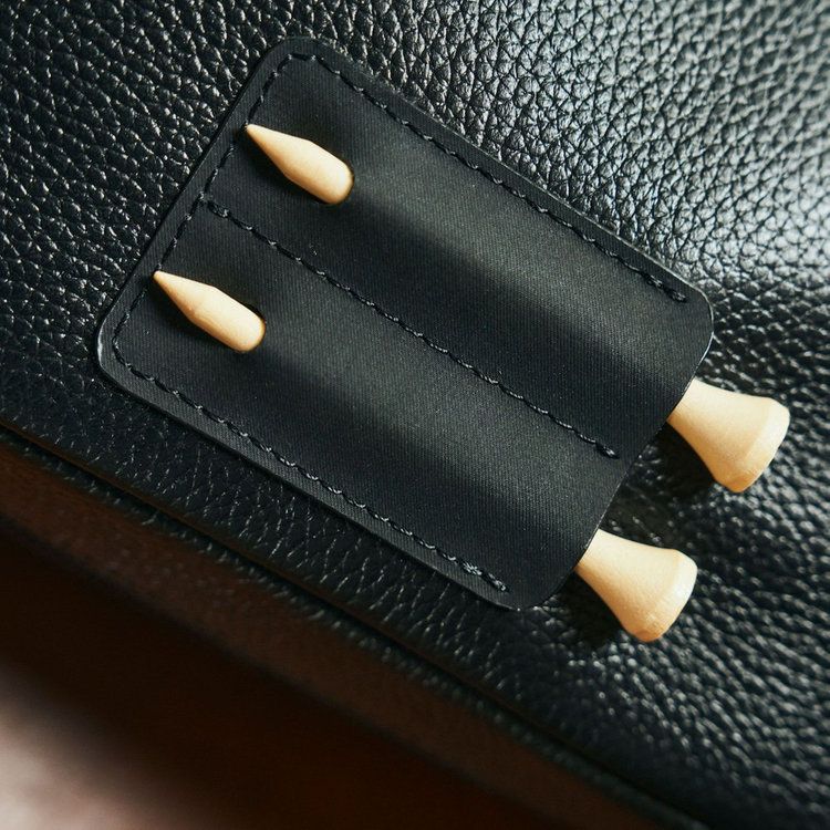 DOUBLE ZIP POUCH LE | バッグ | ブラック | ユニセックス | ゴルフ