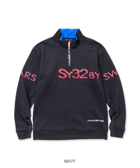 ZIP UP LIGHT STRETCH MILANO SHIRTS | ZIPシャツ | ネイビー | メンズ | ゴルフウェア
